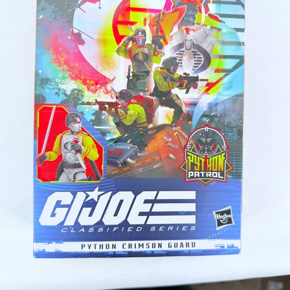 GI Joe Classified Series Python Crimson Guard Python Patrol Action Figure F7732